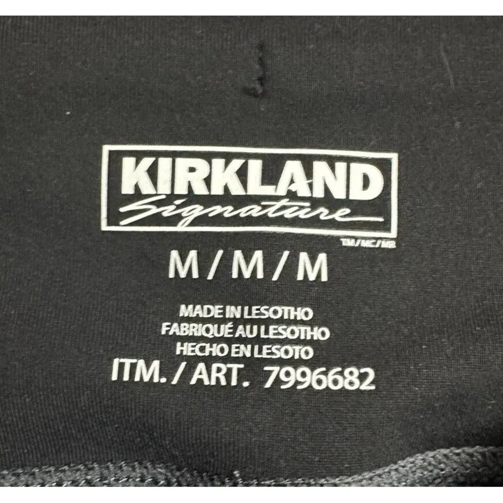 Kirkland Signature Ladies' Jacquard Active Tight Legging Size M‎ Blue